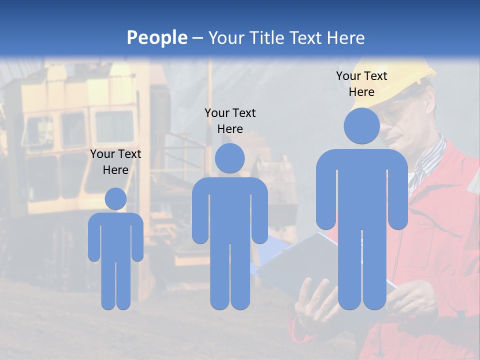 Quarry Engineer PowerPoint Template