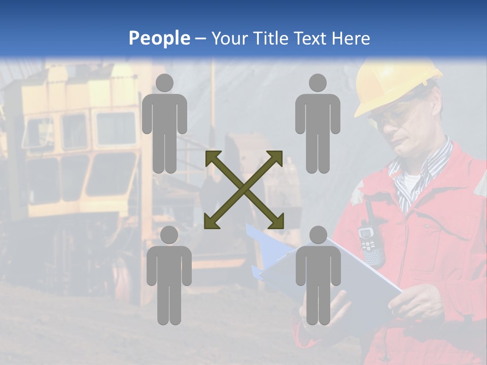 Quarry Engineer PowerPoint Template