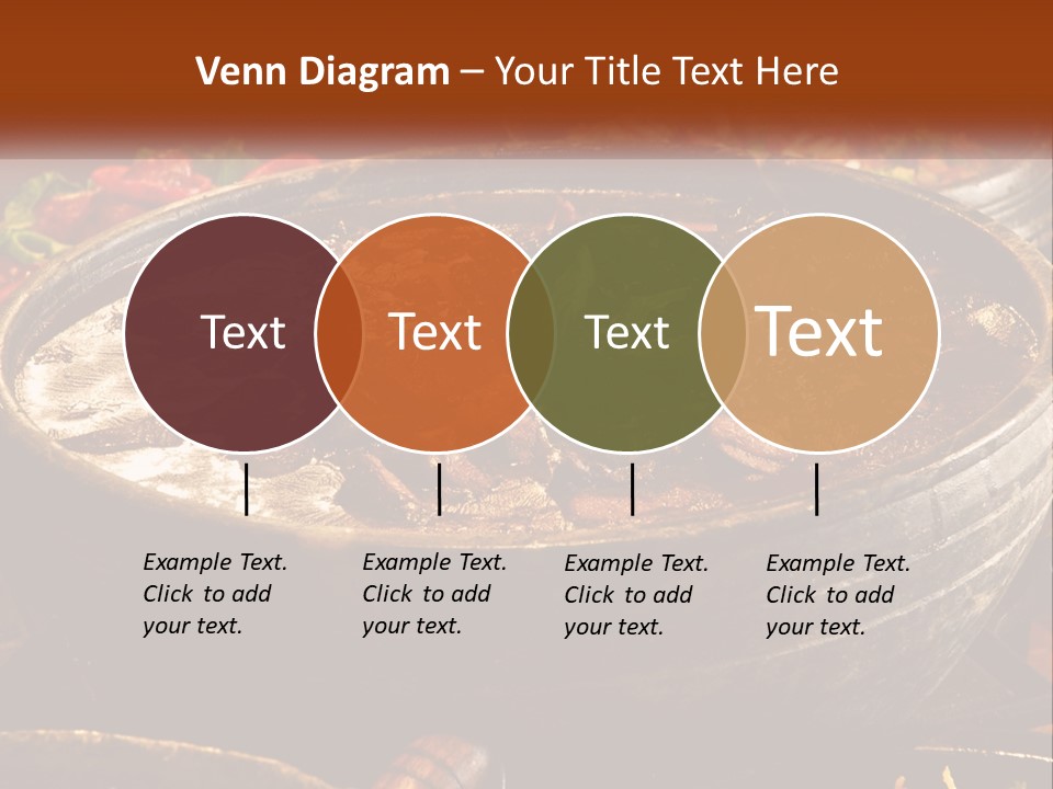 Meat In Spicy Sauce PowerPoint Template