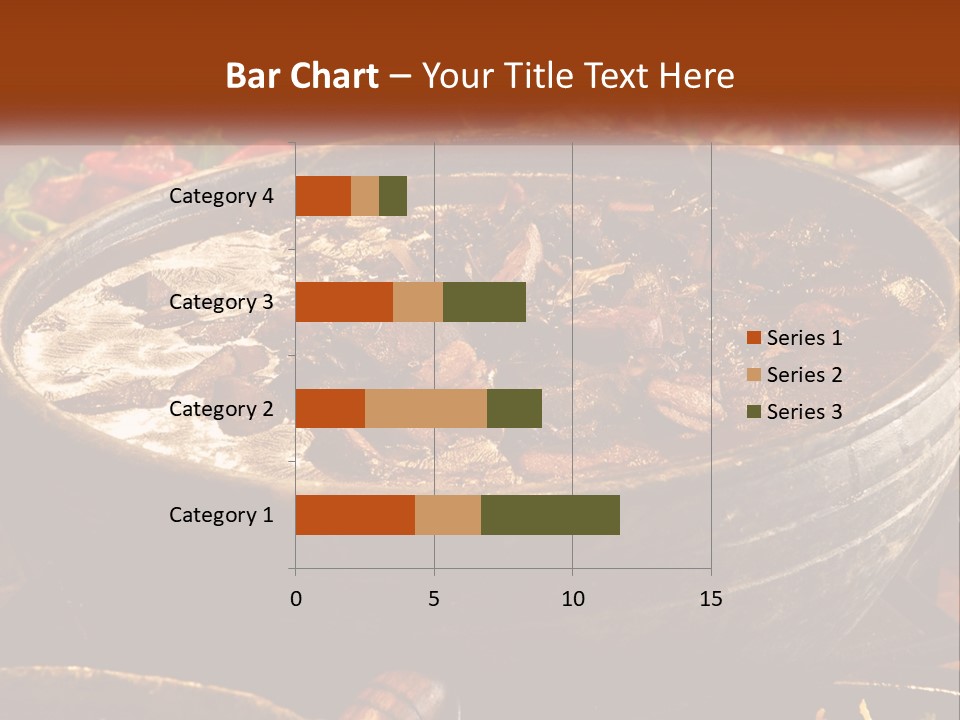 Meat In Spicy Sauce PowerPoint Template