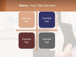 Business Girl PowerPoint Template