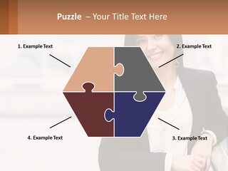 Business Girl PowerPoint Template