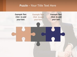 Business Girl PowerPoint Template