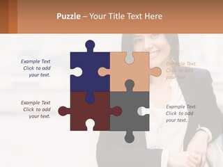 Business Girl PowerPoint Template