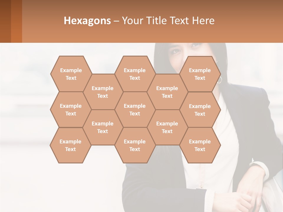 Business Girl PowerPoint Template