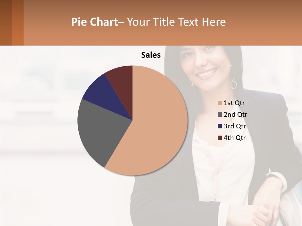 Business Girl PowerPoint Template
