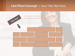Business Girl PowerPoint Template
