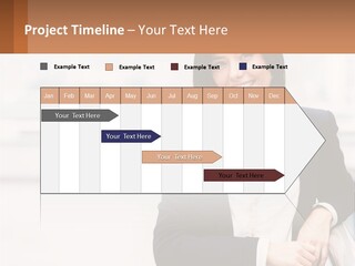 Business Girl PowerPoint Template