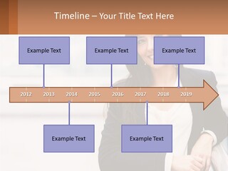 Business Girl PowerPoint Template