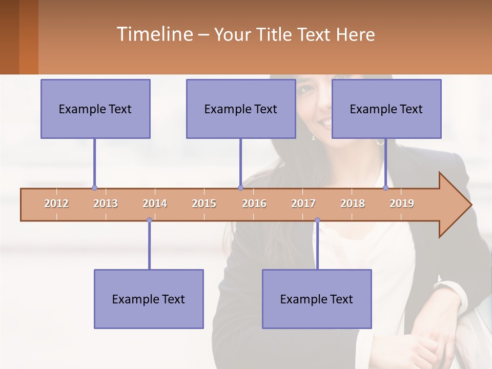 Business Girl PowerPoint Template