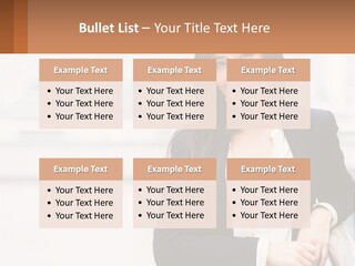 Business Girl PowerPoint Template