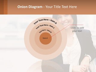 Business Girl PowerPoint Template