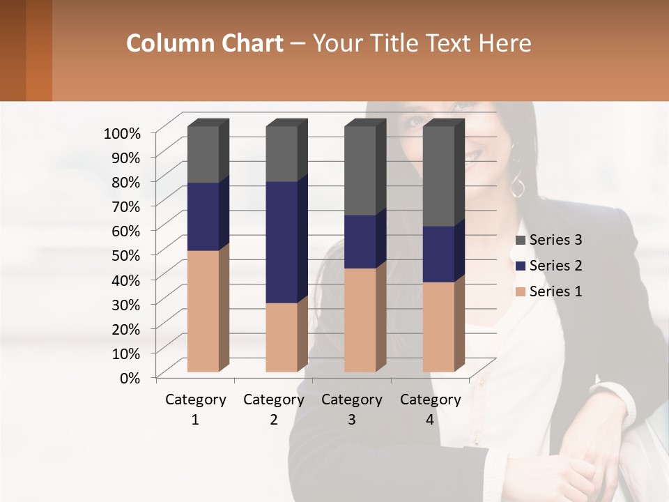 Business Girl PowerPoint Template