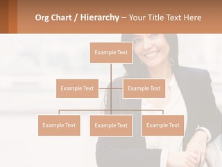 Business Girl PowerPoint Template