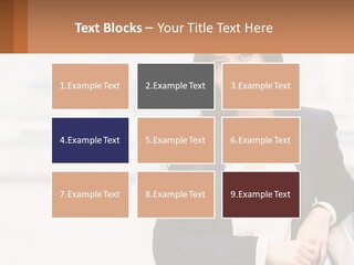 Business Girl PowerPoint Template