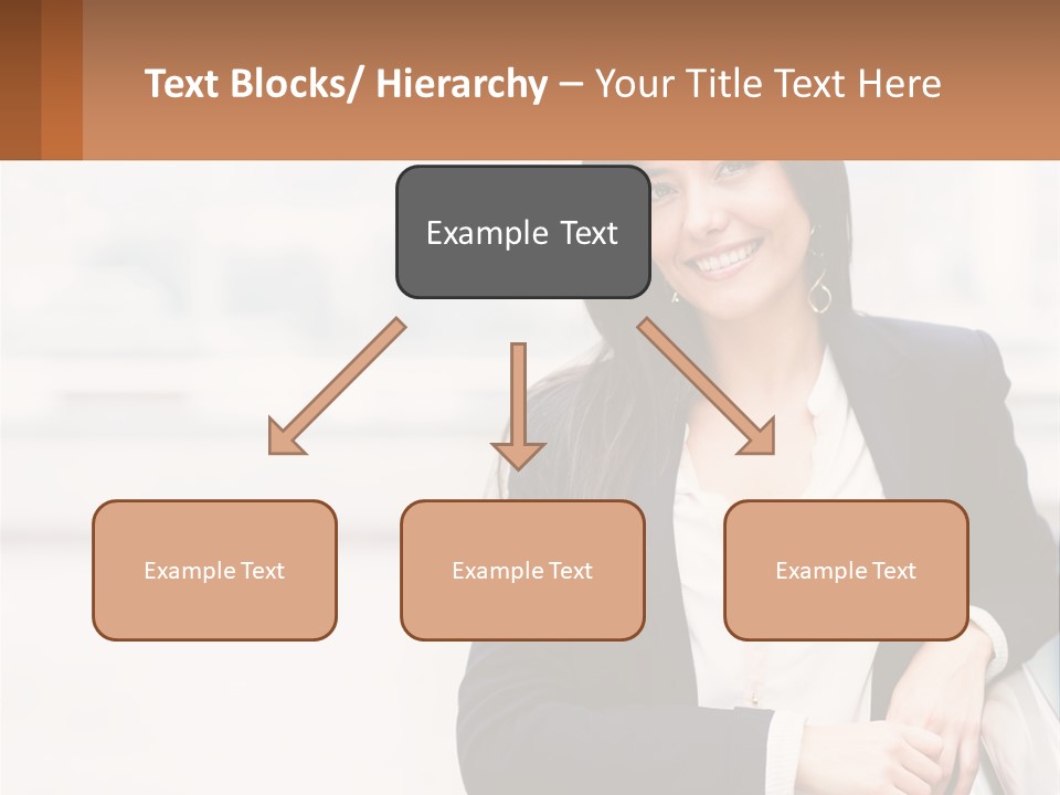 Business Girl PowerPoint Template