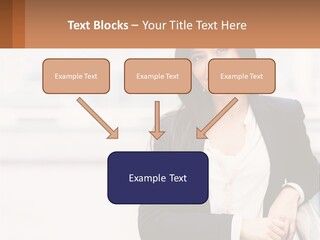 Business Girl PowerPoint Template