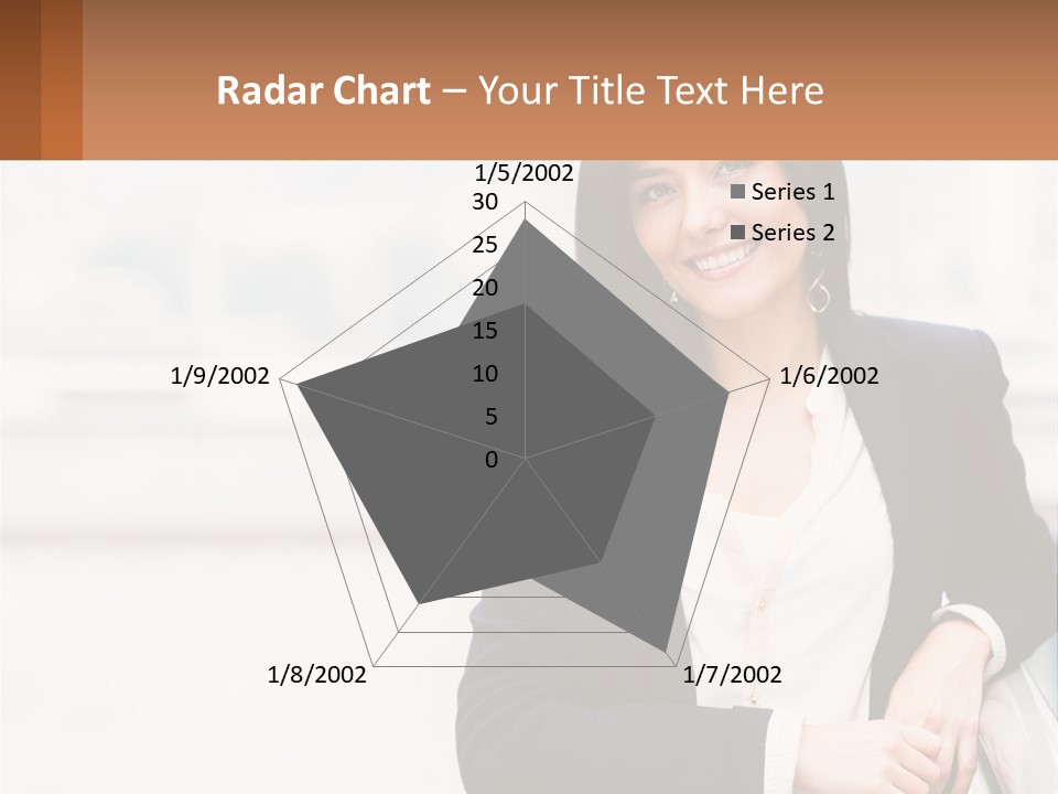 Business Girl PowerPoint Template