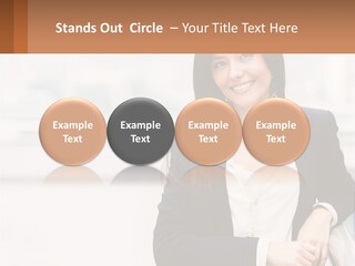 Business Girl PowerPoint Template