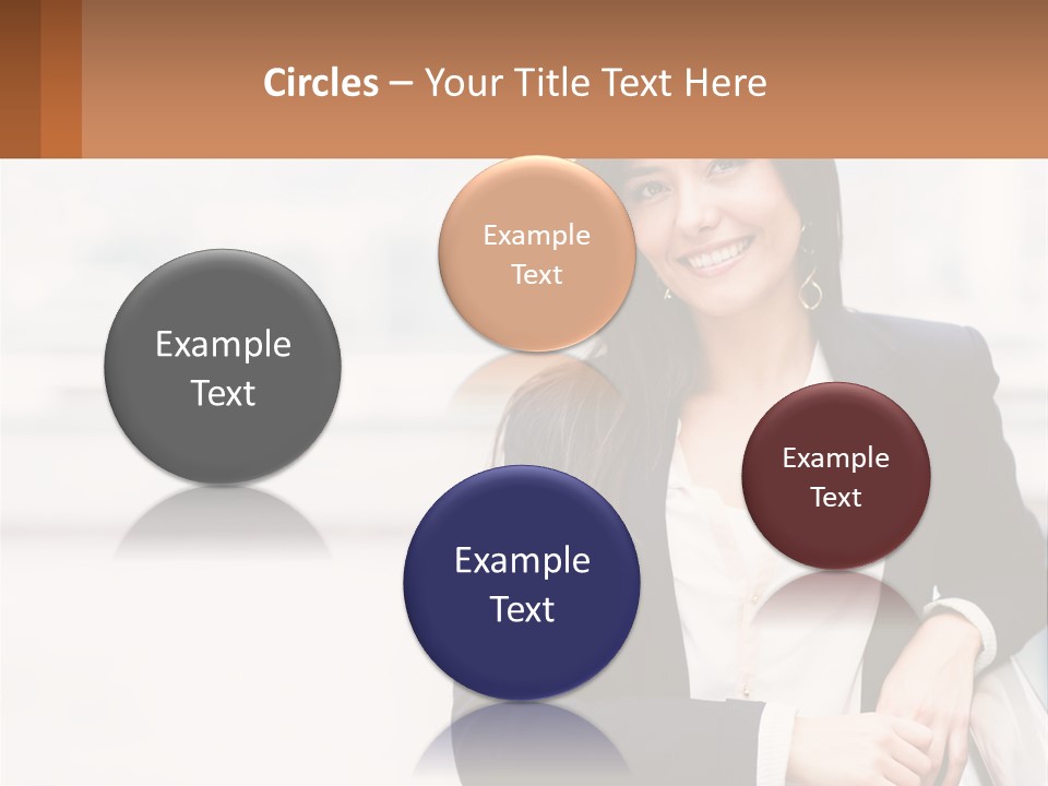 Business Girl PowerPoint Template