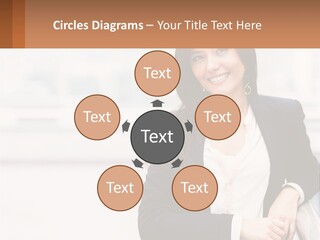 Business Girl PowerPoint Template