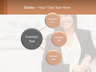 Business Girl PowerPoint Template