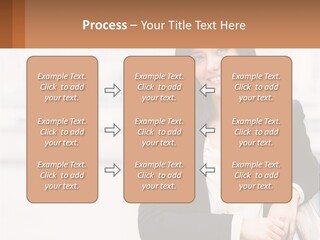 Business Girl PowerPoint Template