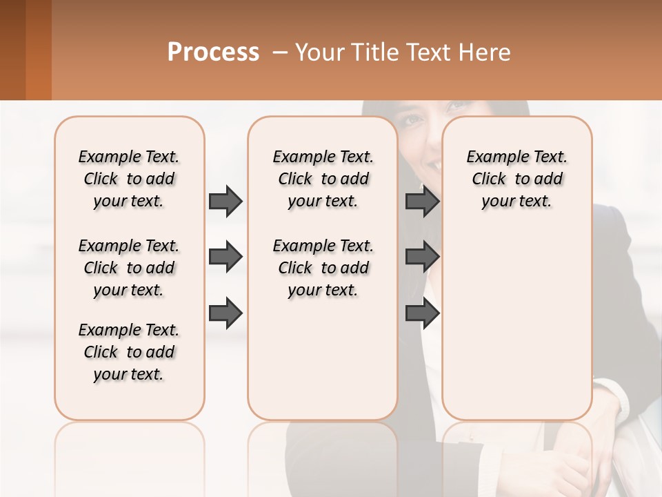 Business Girl PowerPoint Template