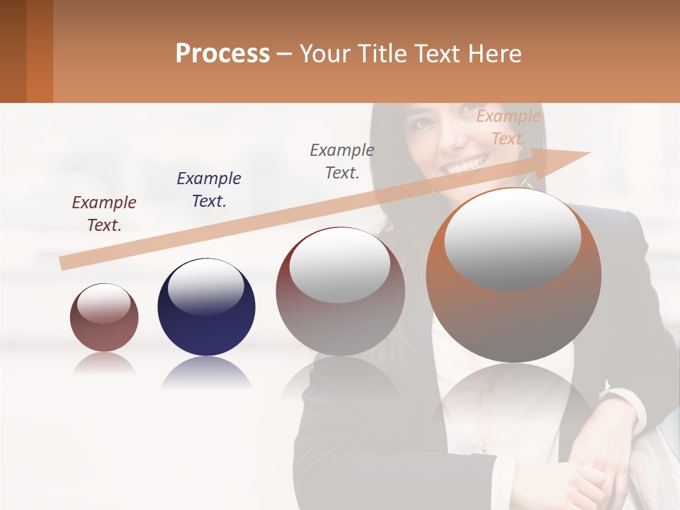 Business Girl PowerPoint Template