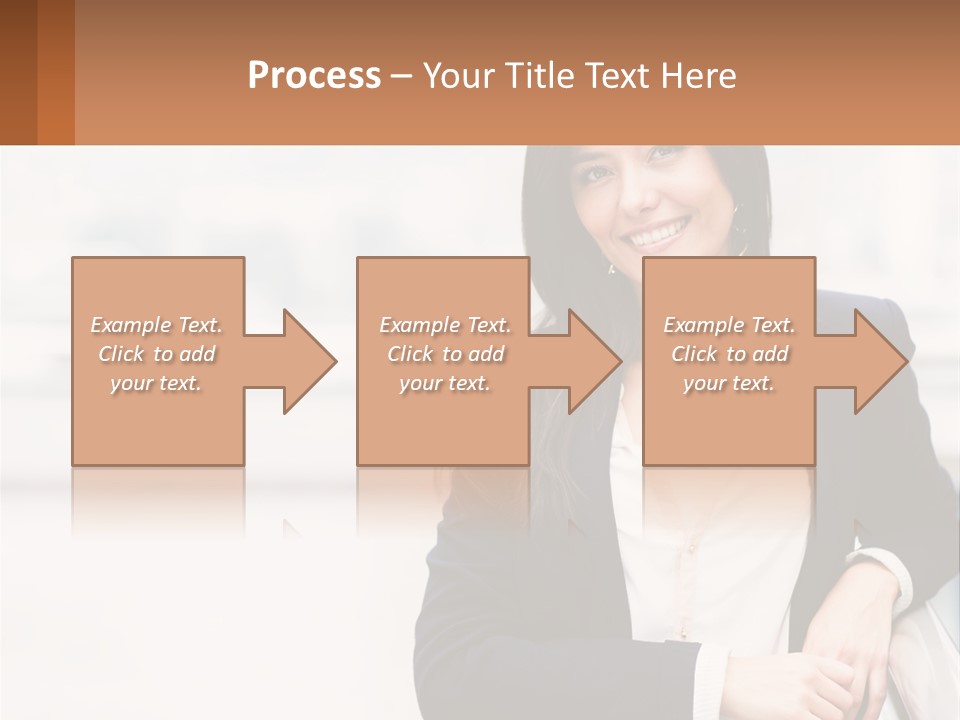 Business Girl PowerPoint Template