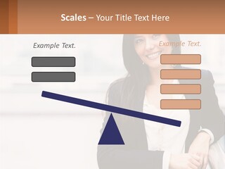 Business Girl PowerPoint Template