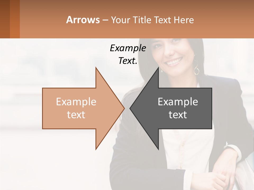 Business Girl PowerPoint Template