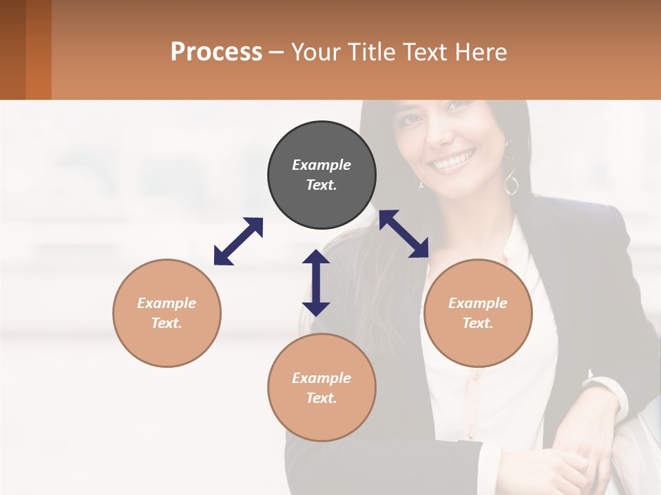 Business Girl PowerPoint Template