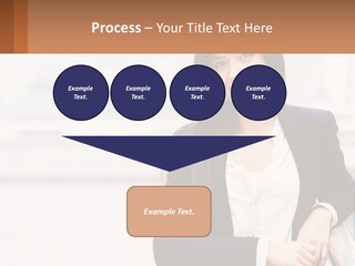 Business Girl PowerPoint Template