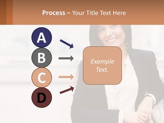 Business Girl PowerPoint Template