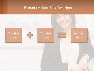 Business Girl PowerPoint Template