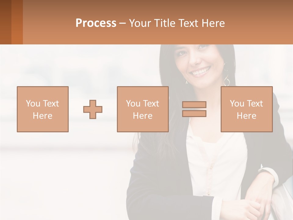Business Girl PowerPoint Template