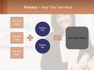 Business Girl PowerPoint Template