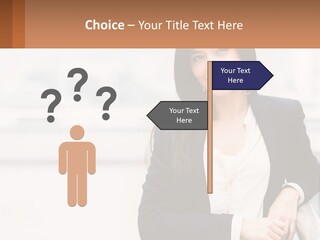 Business Girl PowerPoint Template