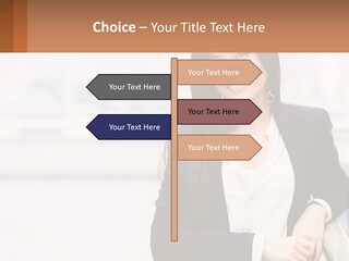 Business Girl PowerPoint Template