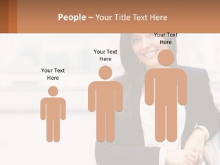 Business Girl PowerPoint Template