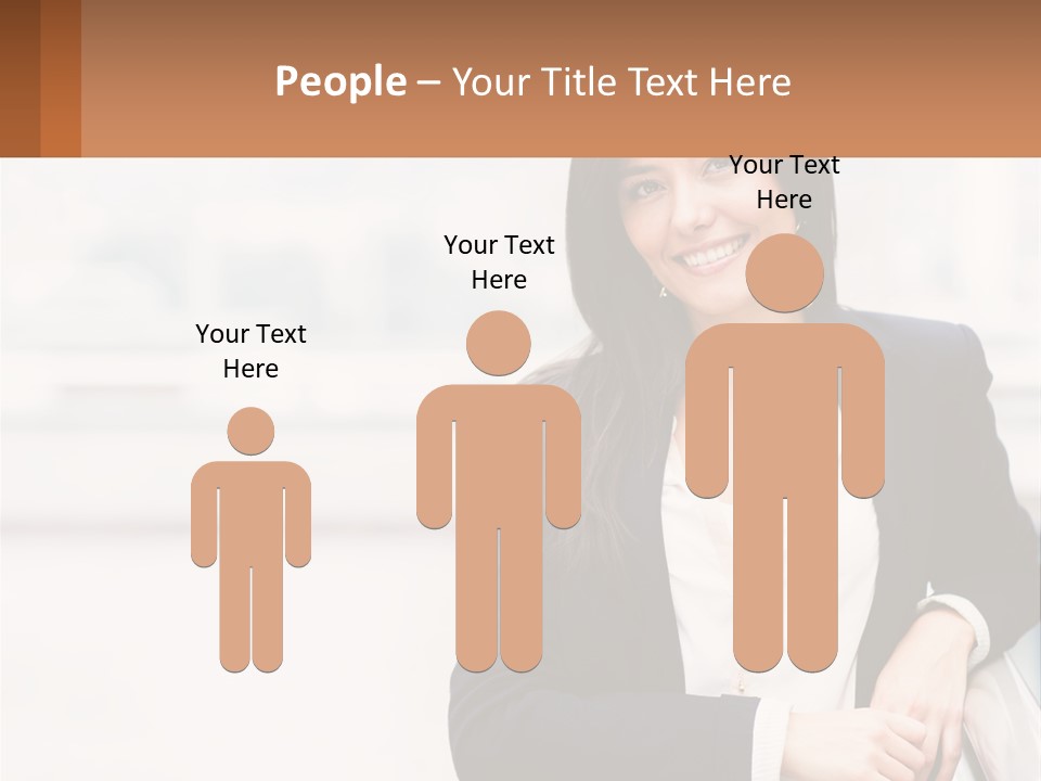 Business Girl PowerPoint Template