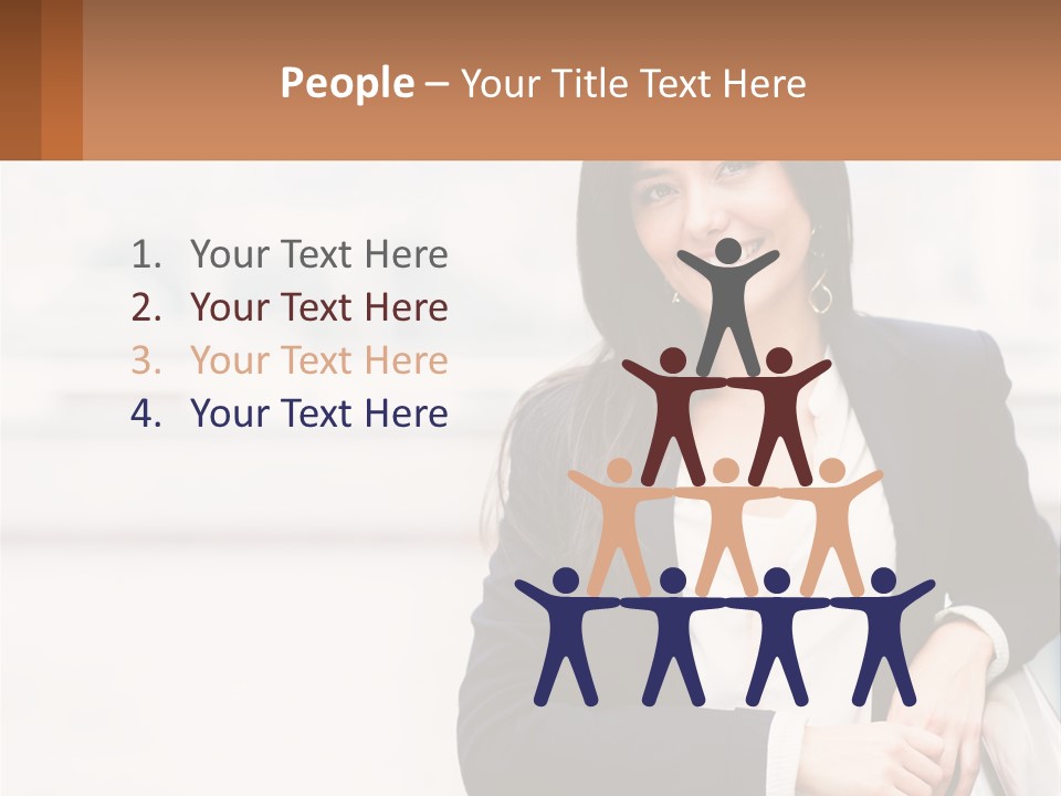 Business Girl PowerPoint Template