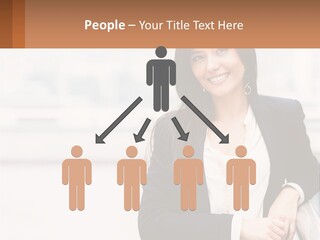Business Girl PowerPoint Template