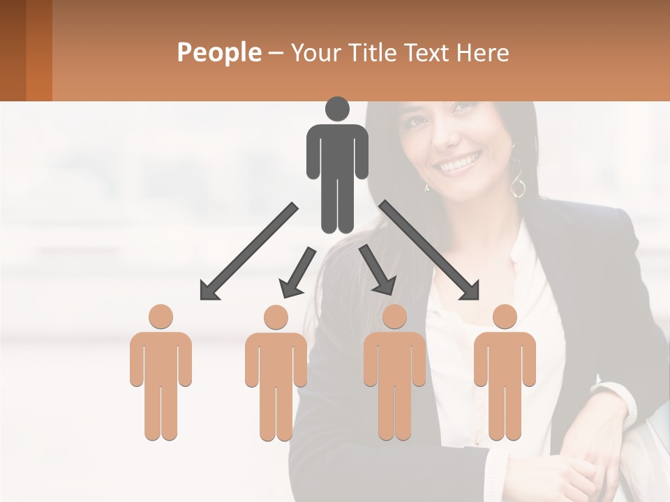 Business Girl PowerPoint Template