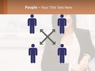 Business Girl PowerPoint Template