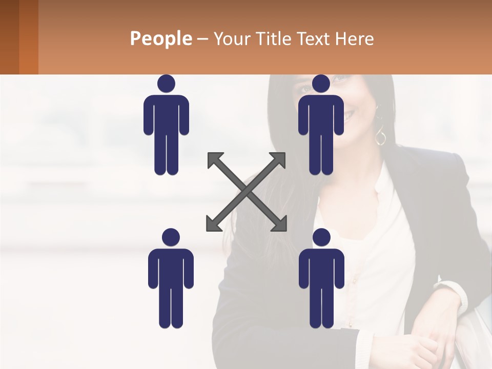 Business Girl PowerPoint Template