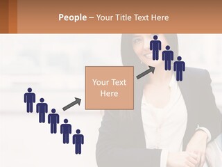 Business Girl PowerPoint Template