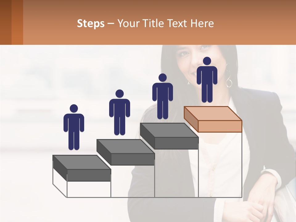 Business Girl PowerPoint Template