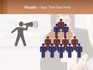 Business Girl PowerPoint Template